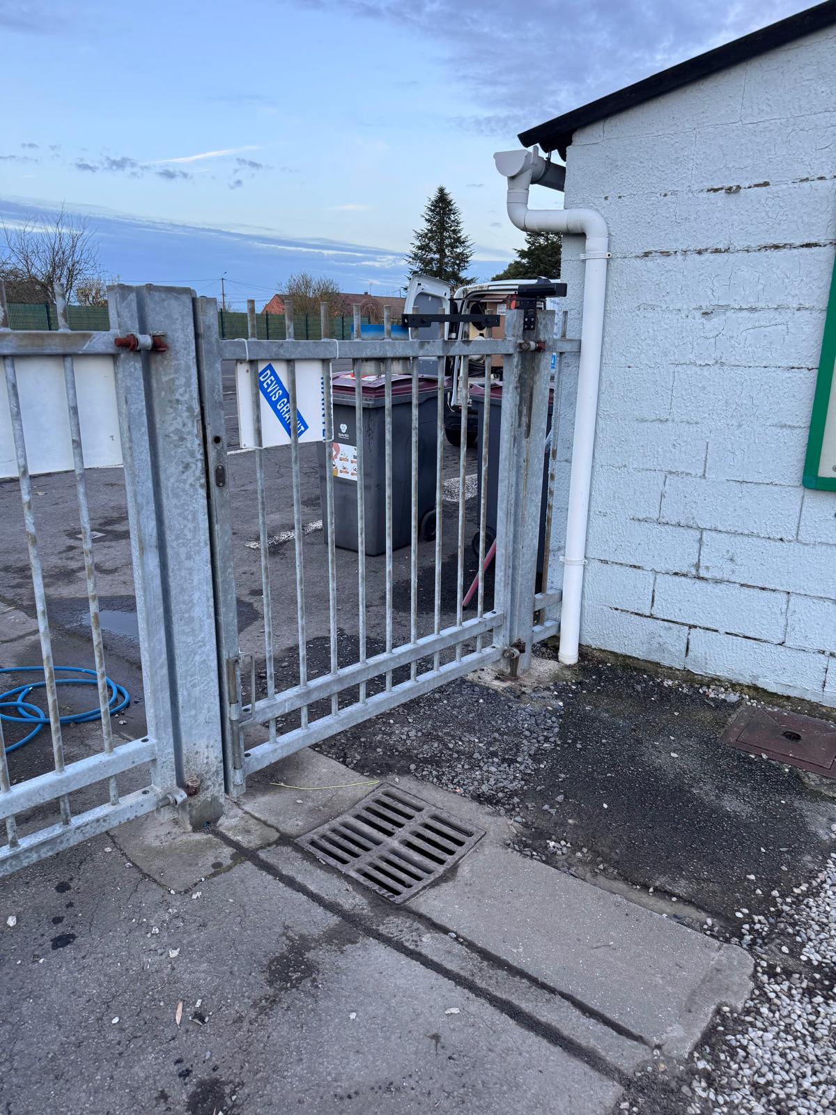 Automatisation ouverture de portillon 